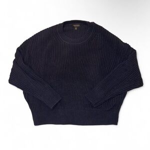 Banana Republic Navy Crewneck Knit Sweater